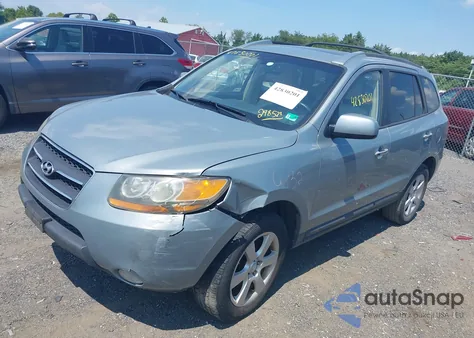 2009 Hyundai Santa Fe Limited z USA, uszkodzony, nr VIN 5NMSH13E89H298521